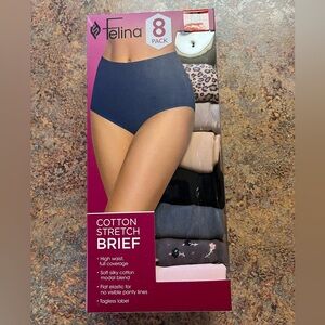 Selena brand size M cotton, Modell blend ladies briefs size M.  NIB